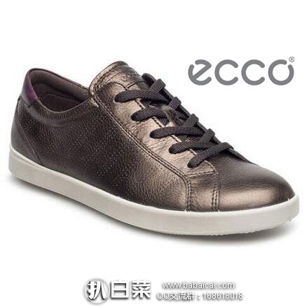 6PM：ECCO 爱步 Aimee Sport Tie 女士真皮系带休闲鞋 原价$130，现4折价$51.99