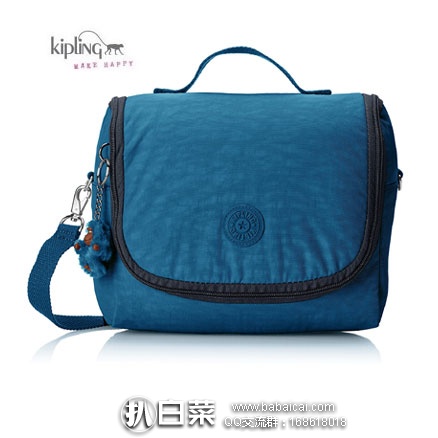 亚马逊海外购：Kipling 吉普林  New Kichirou Lunchbag  多功能保温午餐包  降至￥164.06