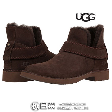 6PM：UGG McKay 女士 经典雪地靴短靴 原价$150，现降至新低$64.99