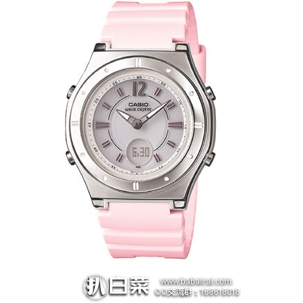 日本亚马逊：CASIO 卡西欧 WAVECEPTOR 太阳能电波 女士时尚腕表 LWA-M142 返点折后好价6687日元（约￥406）