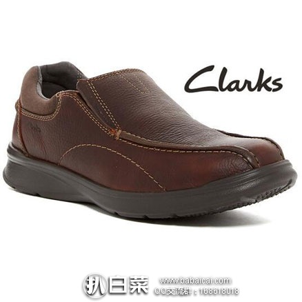 亚马逊海外购：Clarks 其乐 Cotrell Step 男士 真皮一脚蹬休闲鞋  降至￥282.52