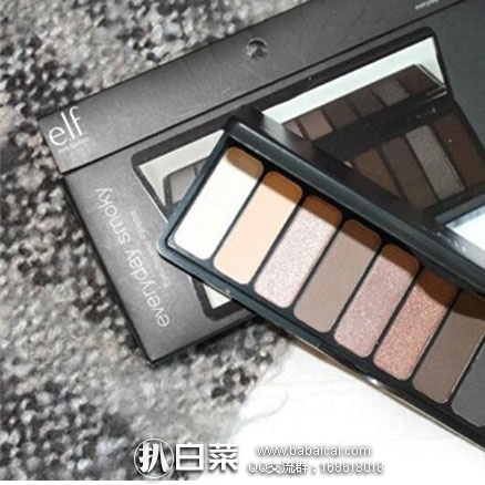 亚马逊海外购：e.l.f. Palette，Smoky Eyeshadow 10色眼影盘  降至￥69.01，凑单免费直邮到手￥87.19