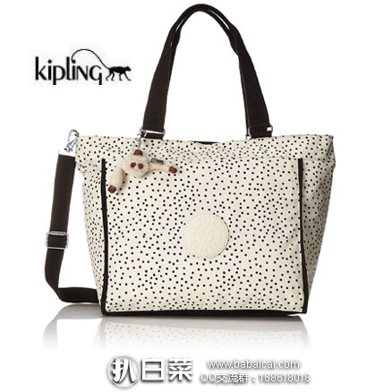 亚马逊海外购：Kipling 吉普林 New Shopper L 女士单肩手提包  售价￥238元，免费直邮含税到手约￥267