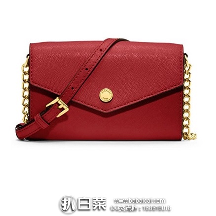 亚马逊海外购：Michael Kors Saffiano 女士真皮信封包/单肩包 惊喜特价￥￥384.73，直邮免运费，含税到手仅￥431