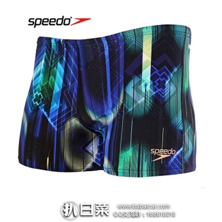 亚马逊中国：Speedo 速比涛 平角印花泳裤 41210164  Prime会员下单5折，实付￥94.5包邮