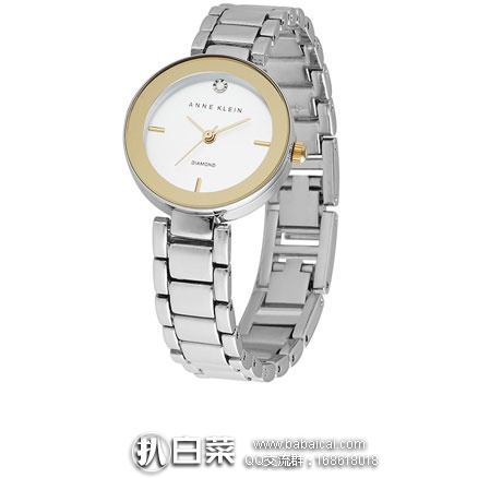 天猫商城：Anne Klein 161001582 女士时尚水钻石英表  现价￥299元，领取￥100元优惠券，实付￥199包税包邮