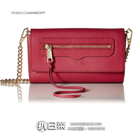 亚马逊海外购：Rebecca Minkoff 瑞贝卡明可弗 女士 AVERY真皮信封包  降至￥478.93