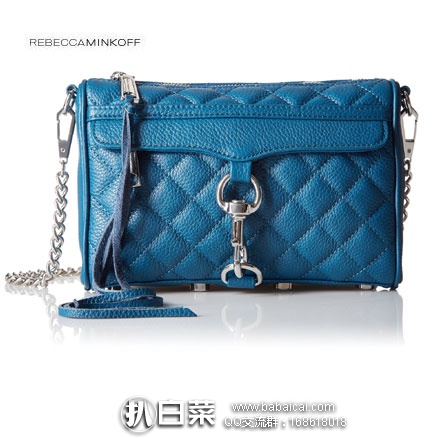 亚马逊中国：Rebecca Minkoff 瑞贝卡明可弗 MINI MAC 经典菱格单肩包 现售价￥465.42