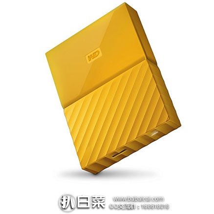 亚马逊海外购：西部数据 My Passport 4TB 2.5寸移动硬盘  降至新低￥702.35，免费直邮到手新低￥786