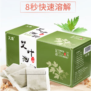 天猫商城：艾霸 艾叶艾草泡脚药包35g*24包 双重优惠后￥9.9元包邮