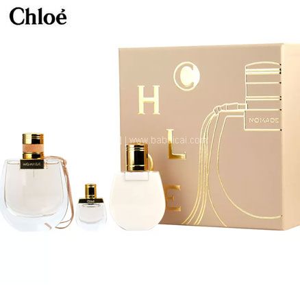 FragranceNet：Chloé 蔻依 Nomade 流浪者 小猪包香水套装（香水75ml+身体乳100ml+香水小样5ml） $88.89，凑单直邮含税到手￥582