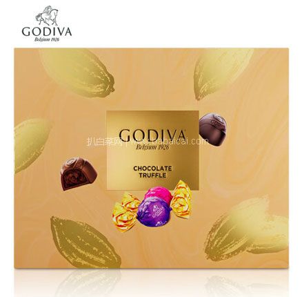 临期特价！Godiva 歌帝梵 松露巧克力礼盒16颗装160g*2盒  到手￥169元包邮（折合￥84.5元/盒）