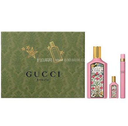 德国菲比商城：Gucci 古驰 绮梦栀子花女士香水套装 降至€98.8，凑单直邮含税到手约￥778元