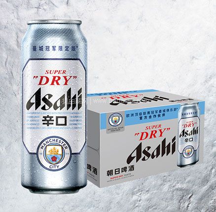 Asahi 朝日 超爽啤酒 500mL*12罐 双重优惠后￥57元包邮