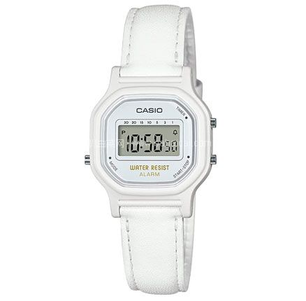 亚马逊海外购：CASIO 卡西欧 女士复古 LA11WB-1 运动树脂表带手表 到手约￥137.56