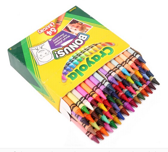 Crayola 绘儿乐 64色童趣蜡笔  现特价$2.99