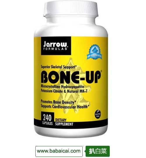 Jarrow Formulas杰诺 Bone-up Ultra骨骼增强片 240粒