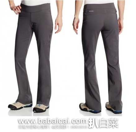 Columbia 哥伦比亚  Boot Cut Pant 女士 户外防晒休闲裤 原价$65，现3折售价$19.5