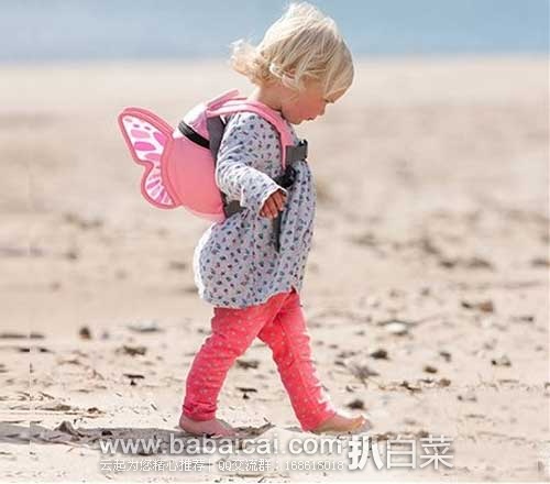 亚马逊中国：英国Littlelife 幼童防走失小蝴蝶背包，适合1~3岁的幼童，原价￥299.00，现￥235.01