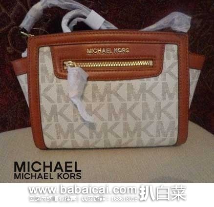 6PM:MICHAEL Michael Kors Selma 女士 迷你真皮耳朵包 原价$168，现售价$134.99