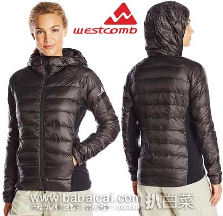 加拿大的顶级户外品牌 Westcomb 女士 850蓬加拿大白鹅绒羽绒服（原价$320，现7折$224），下单7.5折后实付$168