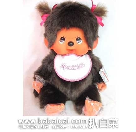 日本亚马逊：Monchhichi 蒙奇奇双马尾女孩 现售价：3966日元（约￥205）