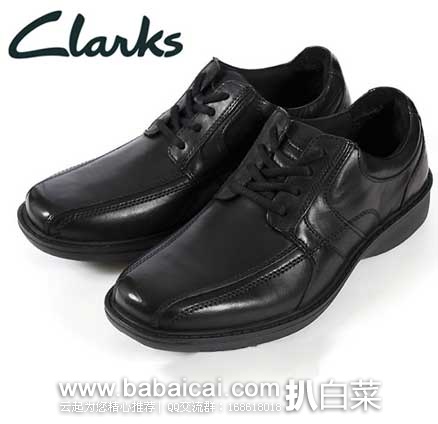 Clarks 其乐 Wader Run 男士 防滑男式牛津鞋 原价$110，现5折售价$54.86