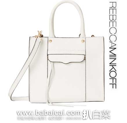 Rebecca Minkoff 瑞贝卡明可弗 女款  MAB Tote 经典热门款小号手提包（原价$195，现6.3折售价$124.31），会员7折后实付$95.97