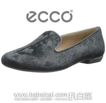 ECCO 爱步 Perth珀斯系列  女士 马毛牛皮平底鞋 原价$149.95，现2.7折售价 $39.91