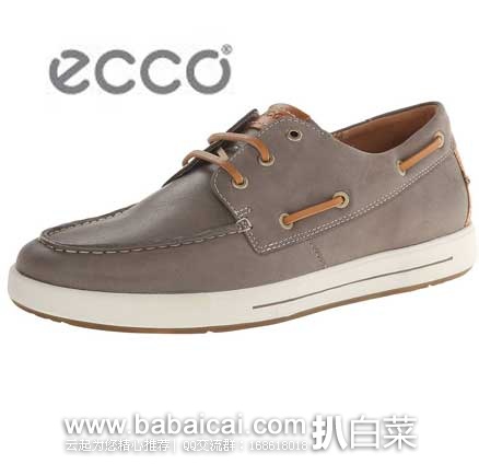 ECCO 爱步 Eisner Boat 男士休闲船鞋（原价$149.95，现5.3折售价$79.9），公码8折后实付$63.92