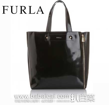 6PM：2014年秋冬款，Furla 芙拉 女款 大号真皮单肩包 原价$378，现5折售价$189.99