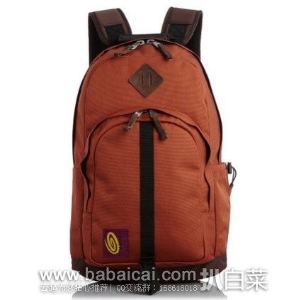 Timbuk2 天霸 Mason Daypack 双肩包笔记本电脑背包 原价$80，现历史低价$59.95，直邮无税