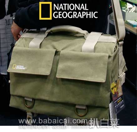 National Geographic 国家地理 NG 2478 探索者大型单肩背包 原价$164.99，现4.2折售价$69.88