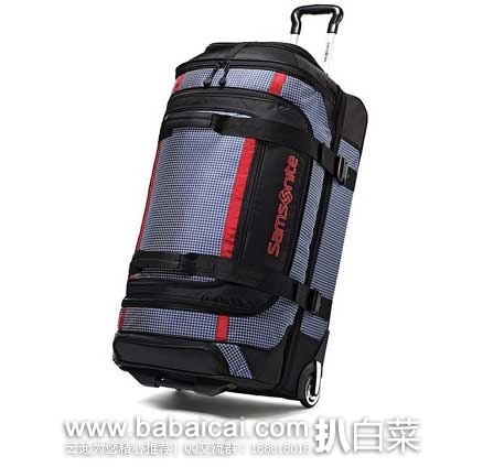 Samsonite 新秀丽 Luggage系列 Ripstop Wheeled Duffel 多功能滑轮行李箱 原价$290，现2.8折售价$83.96，史低