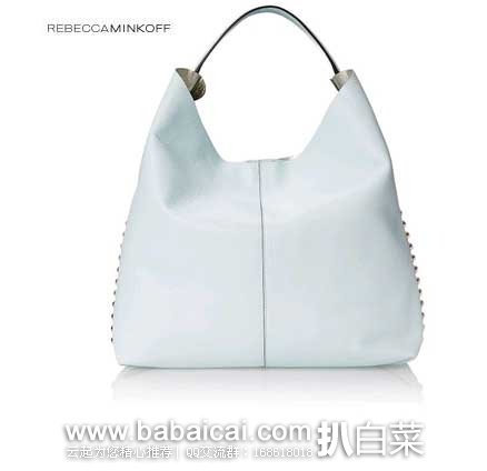 Rebecca Minkoff 瑞贝卡·明可弗 Unlined Hobo 女款 牛皮单肩包  原价$355，现5折售价$179.04