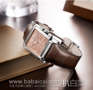 Baume & Mercier 名仕 汉伯顿系列 男士自动机械腕表 原价$4950，现$1267.19，公码75折历史低价，$950.39，到手￥6160，国内公价￥38700