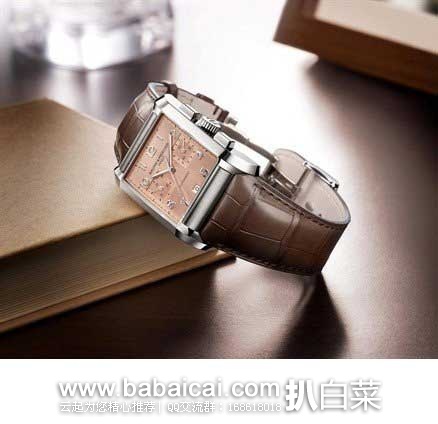 Baume & Mercier名仕 Hampton汉普顿系列 男士自动机械腕表MOA10031 (原价$4950，现2.5折售价$1267.19)，公码7.5折后实付$950.39