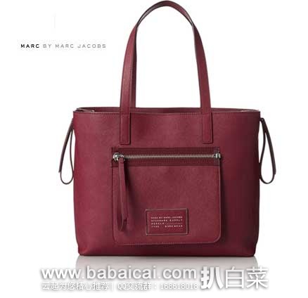 Marc by Marc Jacobs 女士真皮单肩手提包 （原价$328，现售价$229.6），公码7折后实付$160.72