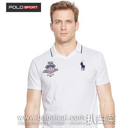 Ralph Lauren拉夫劳伦官网： 男士 POLO衫 现售价$29.99，公码75折后$22.49包邮