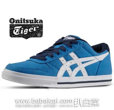 英国亚马逊：Onitsuka Tiger 鬼冢虎 青少年款 帆布休闲运动鞋 （原价£40，现3折售价£12），直邮退税后实付￡10