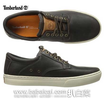 西班牙亚马逊：Timberland 天木兰 Cupsole FTM_Adventure 2.0 男士真皮系带休闲鞋（原价€119,9，现售价€60.49起），直邮退税后实付€49.99