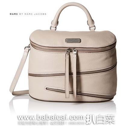 Marc by Marc Jacobs 马克·雅可布 女士 山羊皮 手提斜挎包 原价$448，现3.6折售价$161.6