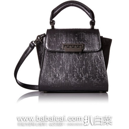 ZAC Zac Posen 扎克·珀森 女士真皮单肩手提包 原价$450，现仅2.5折新低价$110.21，到手仅￥820