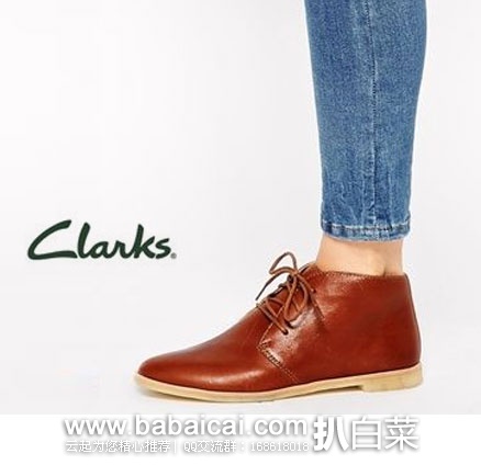 英国亚马逊：Clarks 其乐 女士 Originals 经典系列 沙漠靴 （原价£85，现降至£31.23），直邮退税后实付新低£26.03