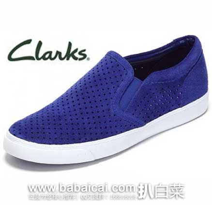 英国亚马逊：Clarks 其乐 女士 真皮 平底一脚蹬鞋 （原价£40，现售价降至£22.5），直邮退税后实付£18.75