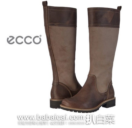 ECCO 爱步 Elaine 女士真皮长靴  原价$240，现2折售价新低$47.28