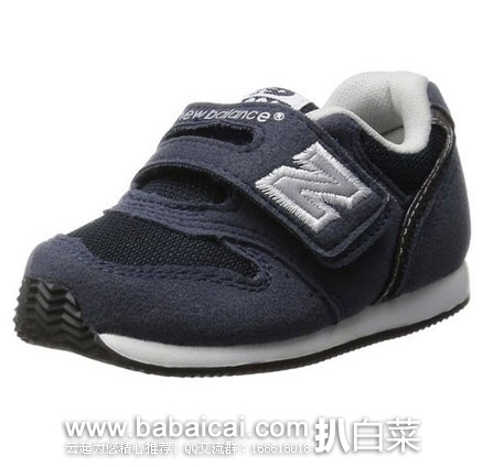 日本亚马逊：New Balance 新百伦 FS996 元祖灰 婴儿 魔术贴运动鞋   现特价3703日元（约￥237元）