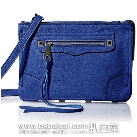 Rebecca Minkoff 瑞贝卡明可弗 女士Regan真皮单肩包 原价$195，现历史新低$79.36，直邮含税到手仅￥636