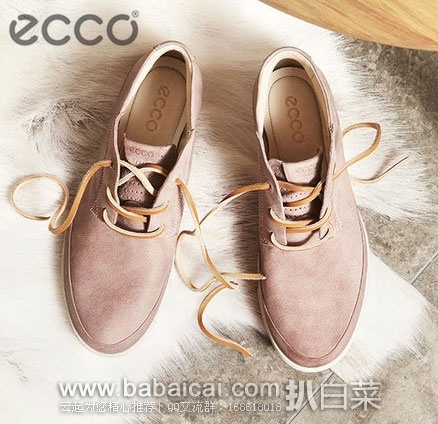 6PM：ECCO 爱步Damara 达玛拉 女士 真皮 休闲平底短靴  原价$160，现4.1折$64.99