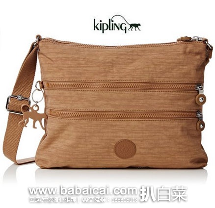 法国亚马逊：KIPLING 吉普林 大号斜挎包 降至€24.71，直邮退税后€20.59